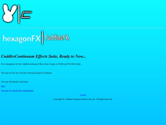 CCMediaLabs/Products/hfxcfx screenshot
