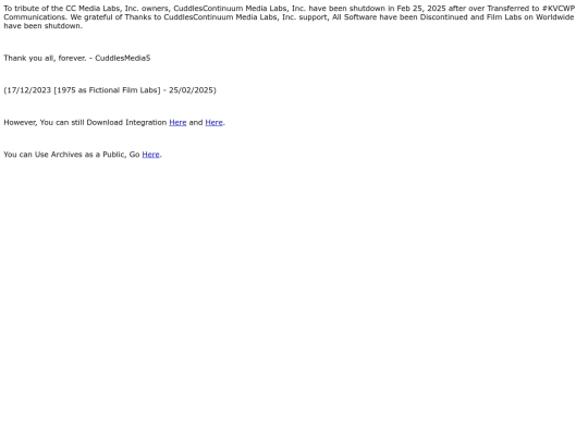 CCMediaLabs/shutdown_annoucement screenshot