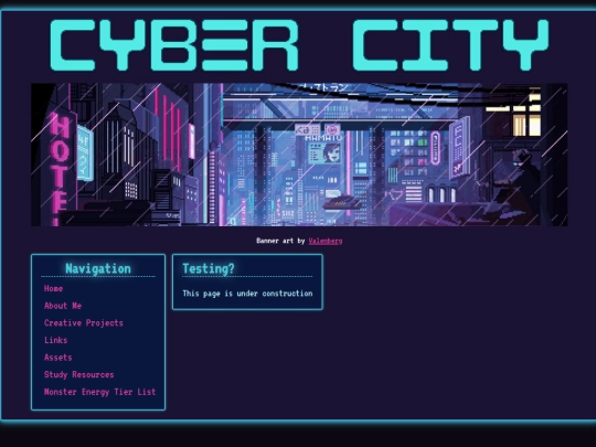 links screenshot