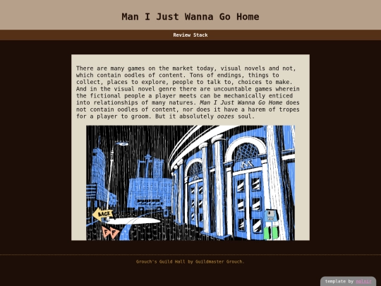 manijustwannagohome screenshot