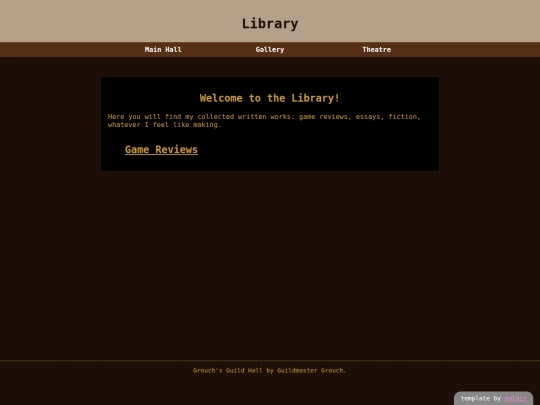 writingpage screenshot
