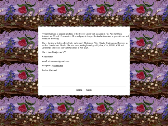 info screenshot