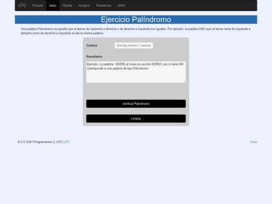 palindromo screenshot