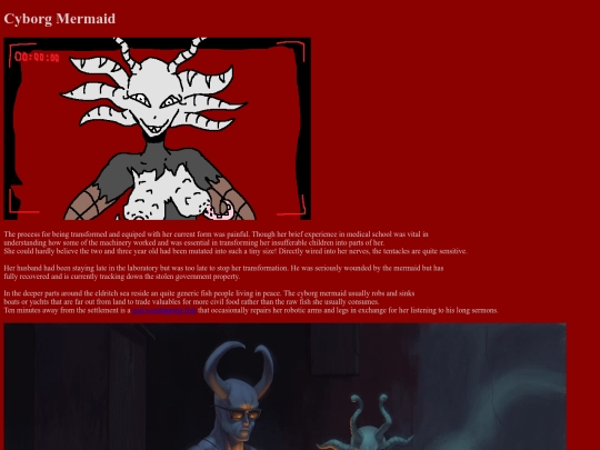characterpage/cyborgmermaid screenshot