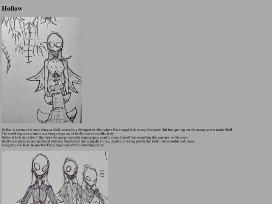 characterpage/hollow screenshot