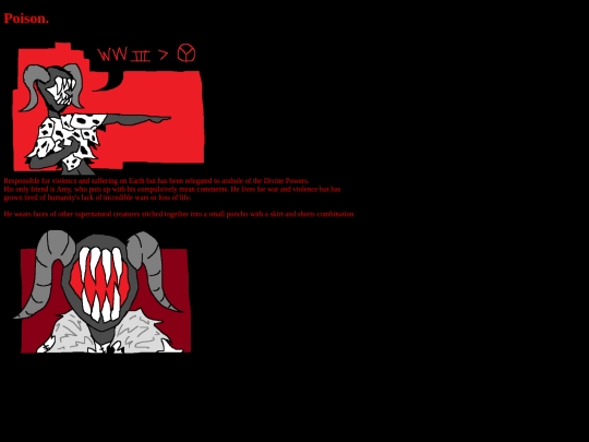characterpage/poison screenshot