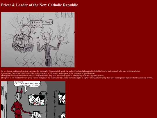 characterpage/priest screenshot
