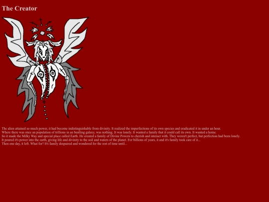characterpage/thecreator screenshot