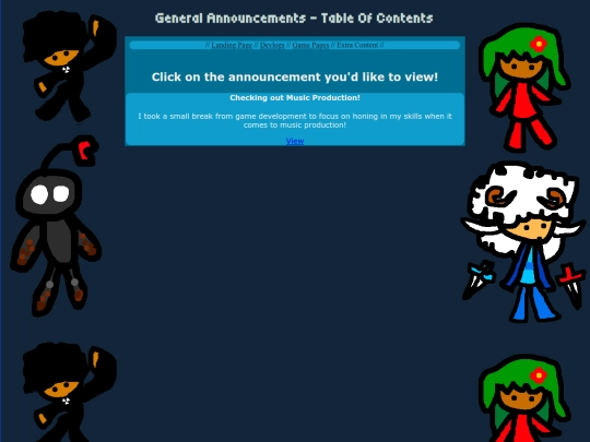 Devlogs/announcements/announcements_toc screenshot