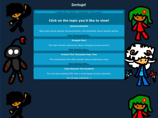 Devlogs/devlog_landing screenshot