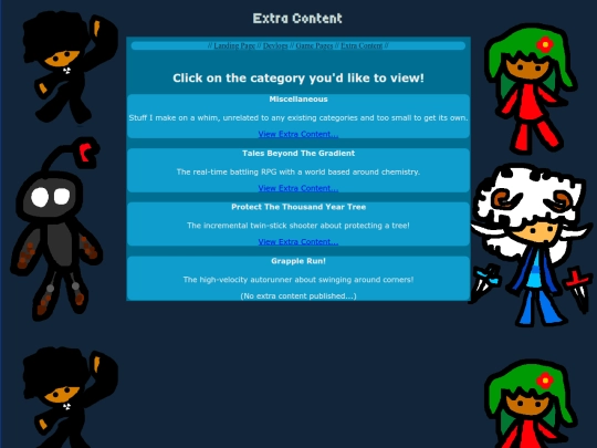 Extra Content/extra_toc screenshot