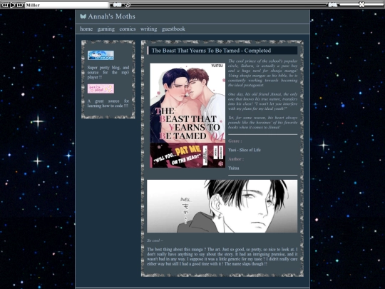 Comics/TheBeastThatYearnsToBeTamed screenshot