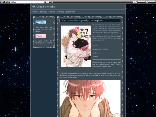 Comics/WhoCanDefinePopularity screenshot