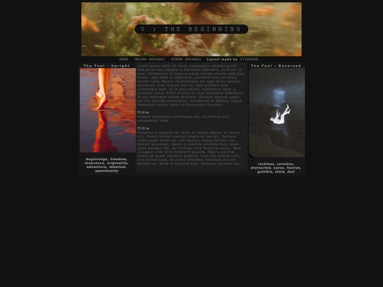 Tarot/TheFool screenshot