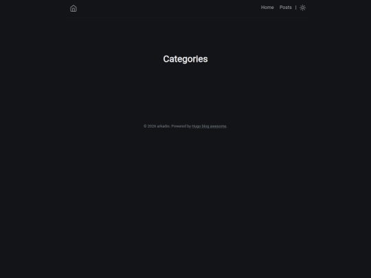 categories screenshot