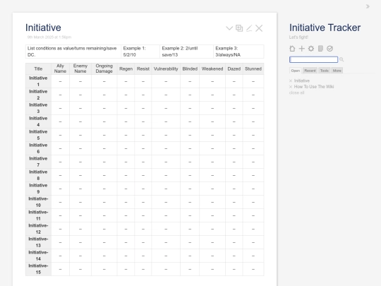 A&H/Initiative_Tracker screenshot