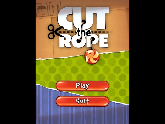 Cut the rope screenshot