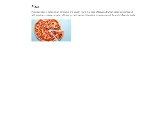 MonkeySearch/search=pizza screenshot