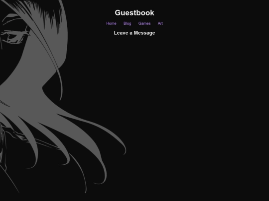 Pizza_Browser/website/ghostland.pizza/guestbook screenshot