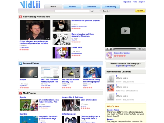 Pizza_Browser/website/vidlii.pizza screenshot