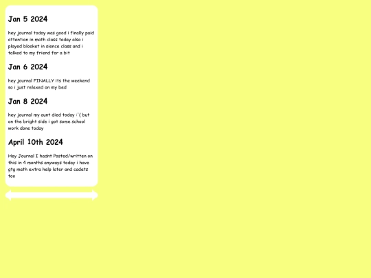 Sequoyahs_Blog/journal screenshot