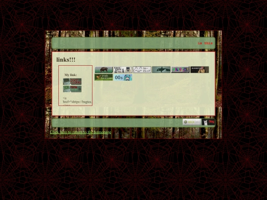 links screenshot