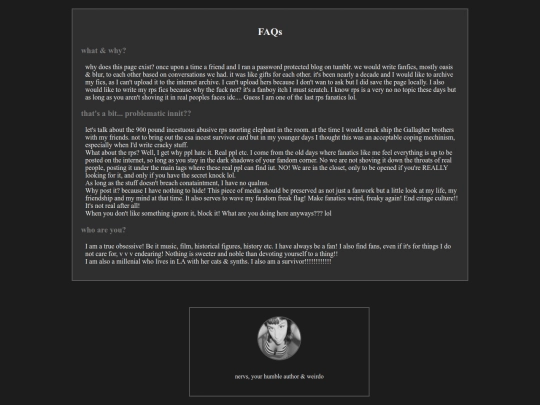 faq screenshot
