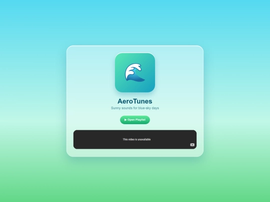 aerotunes screenshot