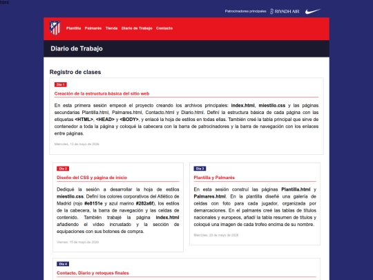 Diario screenshot