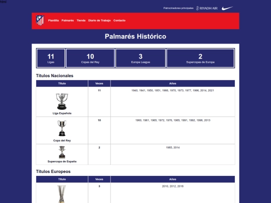 Palmares screenshot