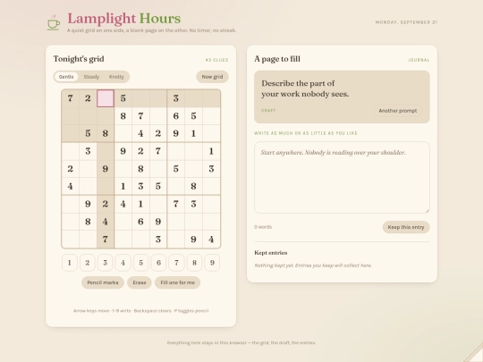 sudoku screenshot