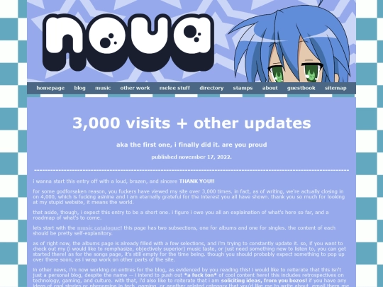blog/3000 screenshot