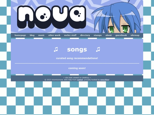 music/songs screenshot