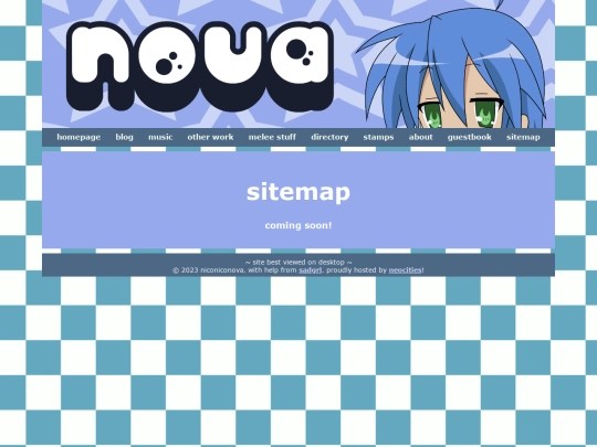 sitemap screenshot