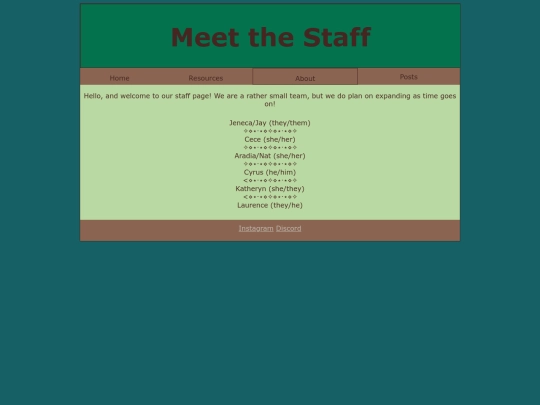 staff screenshot