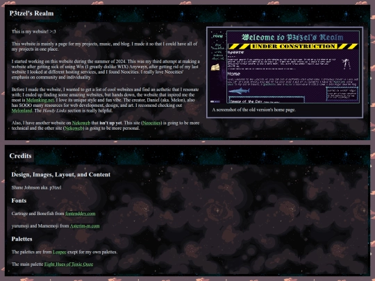 projects/p3tzels-realm screenshot