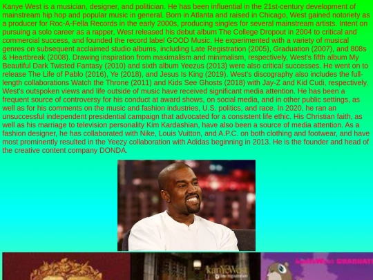 kanye screenshot