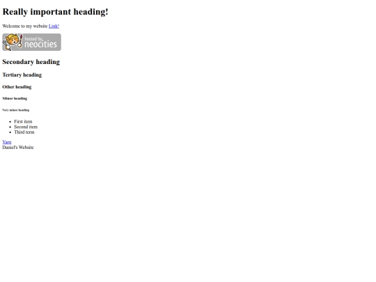 index screenshot