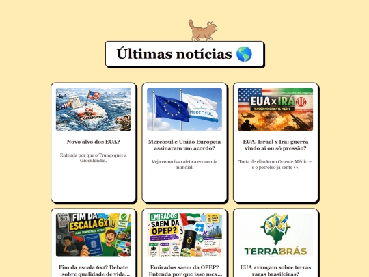 Últimas notícias screenshot