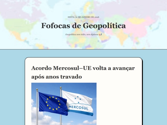 mercosulXUE screenshot