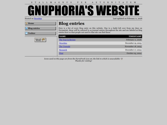 blog screenshot