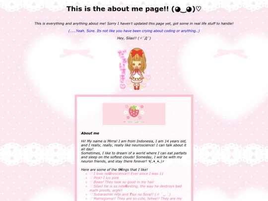 aboutme screenshot