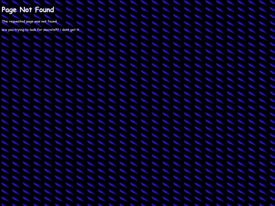 not_found screenshot
