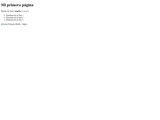 Mi primera pagina con imagen screenshot