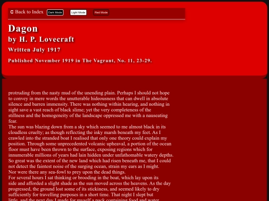 Site0Lovecraft/Stories/005 screenshot