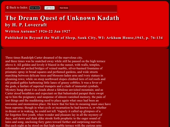 Site0Lovecraft/Stories/008 screenshot