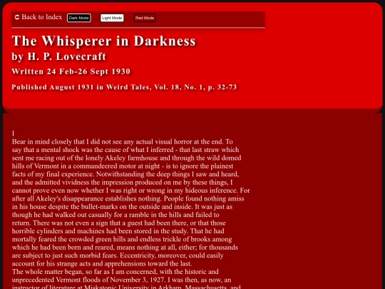 Site0Lovecraft/Stories/009 screenshot