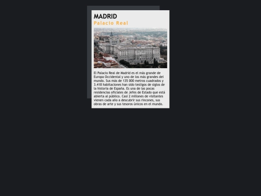 ejercicios/palacioreal/madrid screenshot