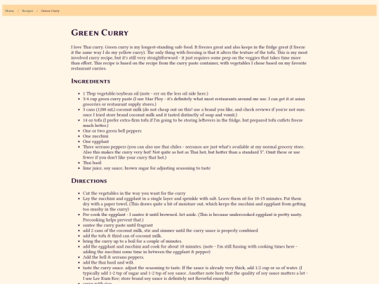 recipes/green_curry screenshot