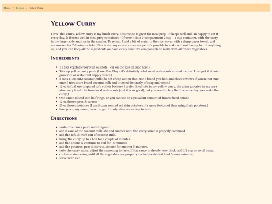 recipes/yellow_curry screenshot